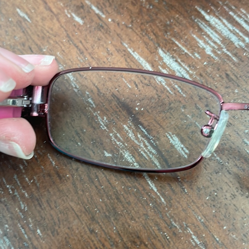 Coach HC5001 Taryn burgundy 9022 eyeglasses with coach signature C brown case - Picture 9 of 15
